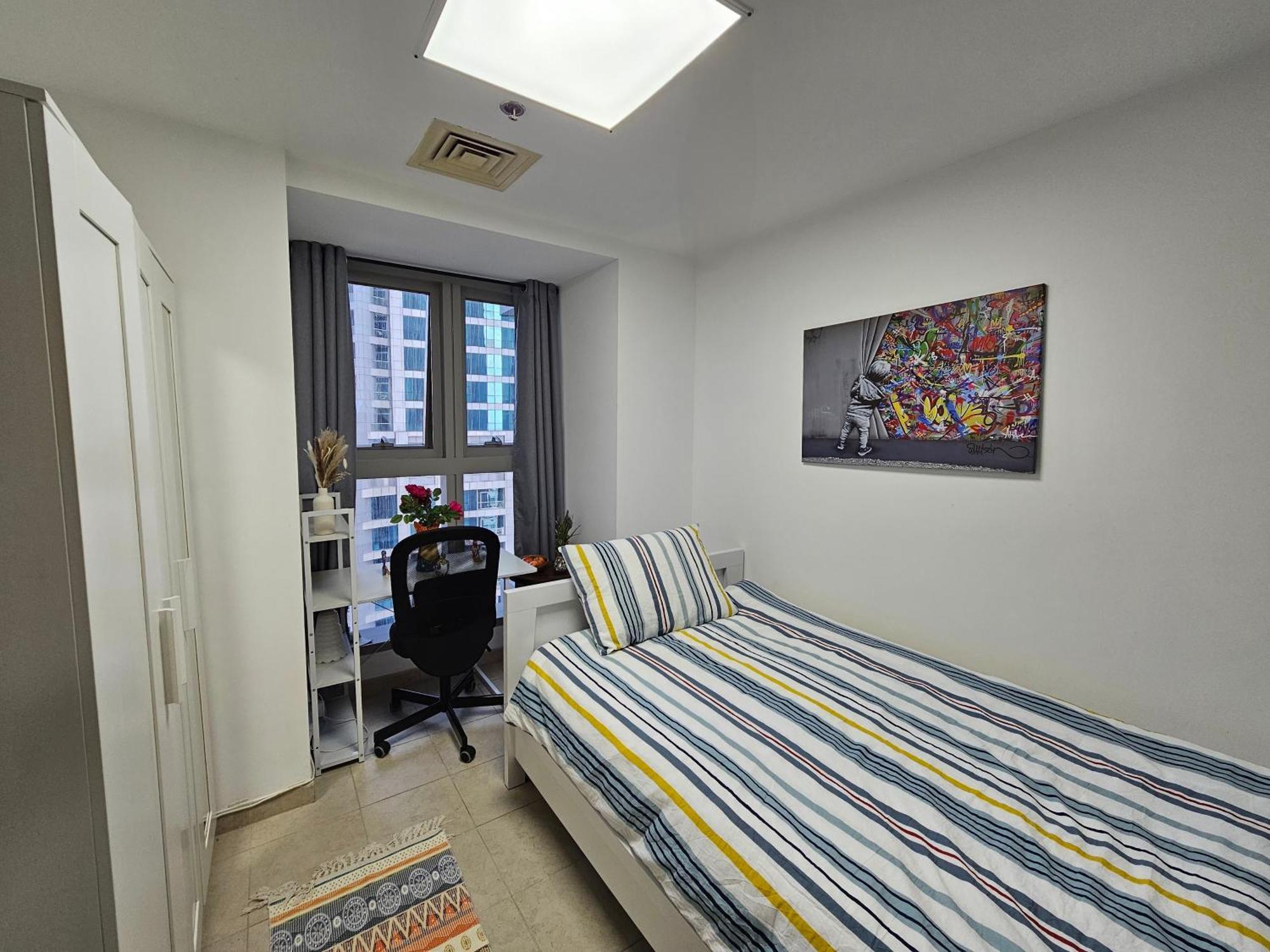 דובאי Super Host At Highest Residential Tower In The World, Private Rooms In A Shared Apartment חדר תמונה